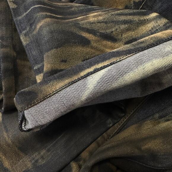 Robin's Jean Style D5696 Long Flap Gold Coated Crystal Embellished Size 40x31 - Picture 14 of 14